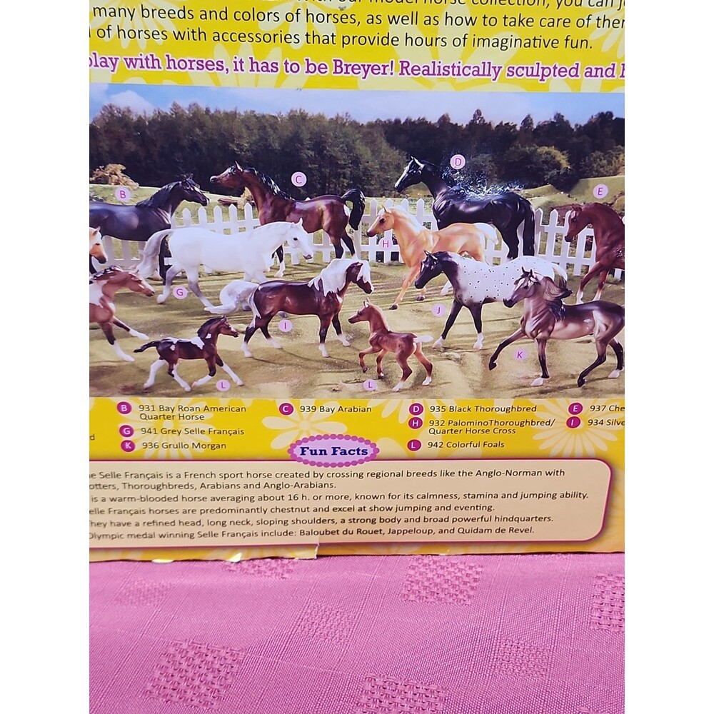 Breyer Classic Collection Selle Français#941 Sport Horse 1:12 Scale Original Box - Picture 14 of 16